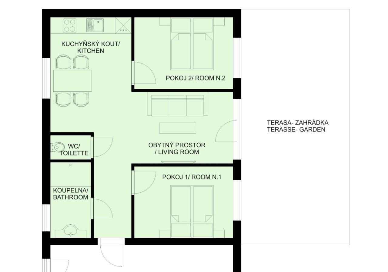 Apartmán Rezidence Tři Studně Exteriér fotografie